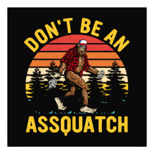 Foto Não Seja Um Assquatch