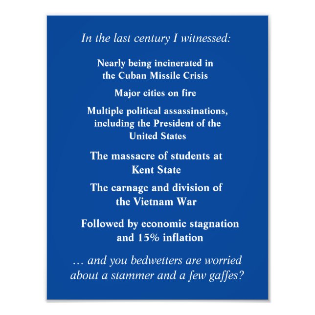 Foto Não tenha tanto medo de apoiar Joe Biden (Frente)