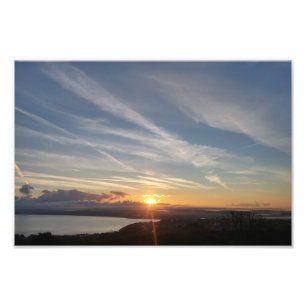 Foto Nascer do sol da baía de St Ives