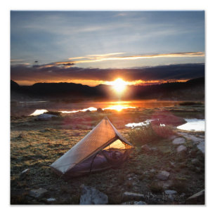Foto Nascer do sol do acampamento da fuga de John Muir