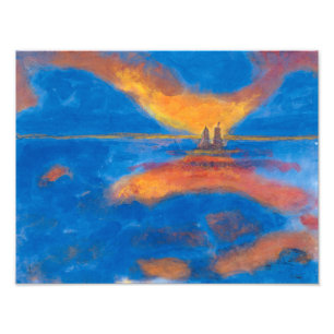 Foto Nascer do Sol no Mar Emil Nolde