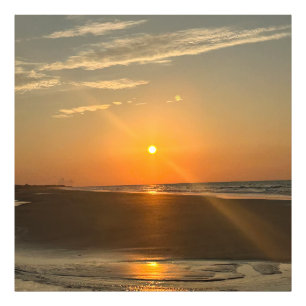 Foto Nascer do sol pleno na Isle Of Palms, Carolina do 