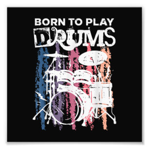 Foto Nascer Para Tocar Drumm Drumming Rock Music Banda 