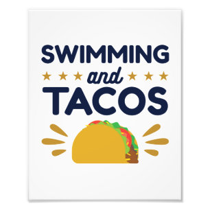 Foto Natação e Tacos Swimmer Taco Lover