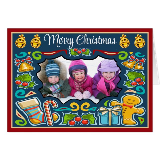 Foto Natal / Cartão de Férias (Frente horizontal)