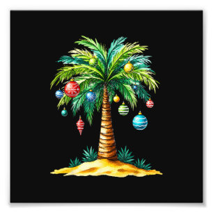Foto Natal Tropical Havaiano Papai Noel Luzes de Natal