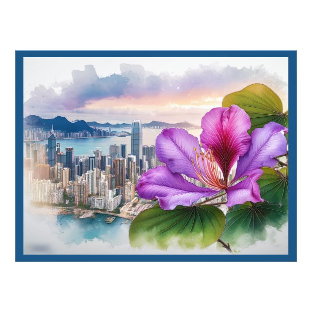 Foto National Flower Bauhinia (Hong Kong) | (Frente)