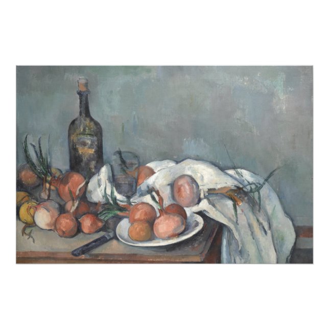 Foto Natureza Morta com Cebolas, Pintura a Óleo, Paul C (Frente)