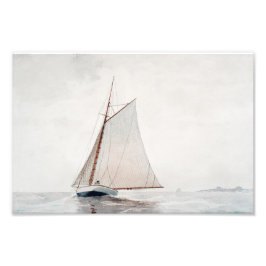 Foto Navegando fora de Gloucester | Winslow Homer