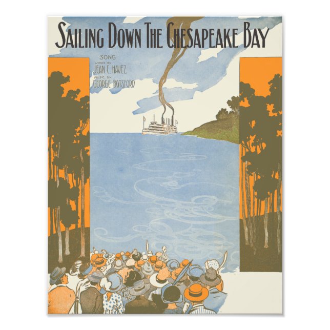 Foto Navegando pela Baía de Chesapeake (Frente)