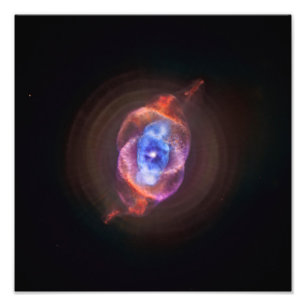 Foto Nebulosa do olho de gato - Hubble/Chandra