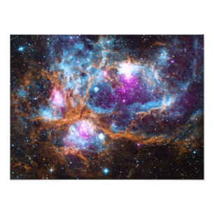 Foto Nebulosa Lagosta - Paisagem de Inverno Cósmico