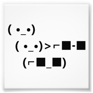 Foto Negócio dos óculos de sol do ASCII Unicode com e
