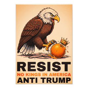 Foto Nenhum Rei na América Anti-Trump