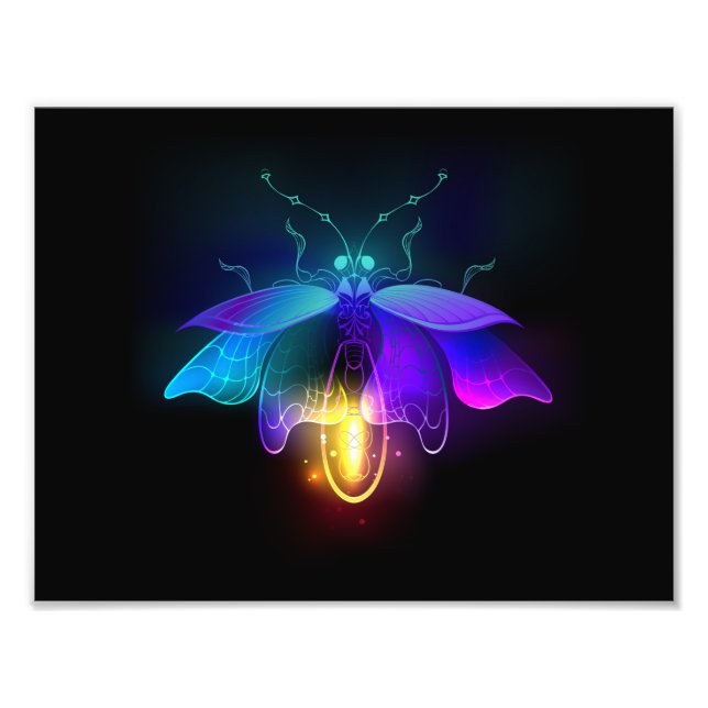 Foto Neon Firefly a preto (Frente)