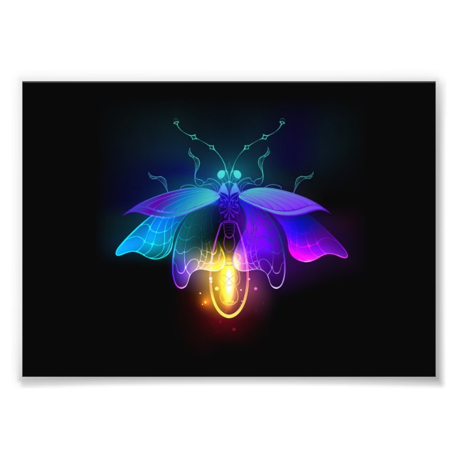 Foto Neon Firefly a preto (Frente)