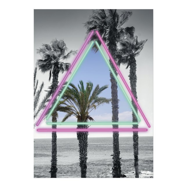 Foto Neon Palm (Frente)