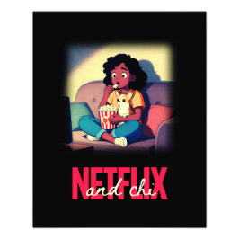 Foto Netflix and Chi Chihuahua Movie Night Art Poster