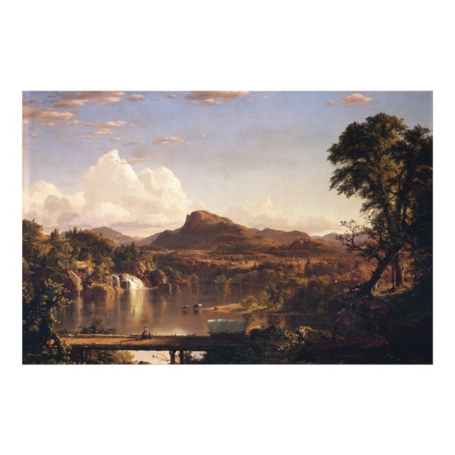 Foto New England Scenery Frederic Edwin Church (Frente)