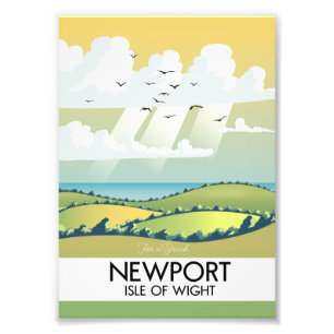 Foto Newport Isle of Wight poster de viagens.