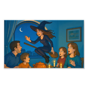Foto No Halloween, dê boas-vindas às bruxas!