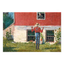 No Jardim | Winslow Homer |