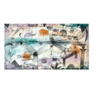 Foto No Reino do Ar   Paul Klee   Poster