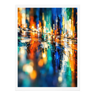 Foto Noite abstrata da cidade