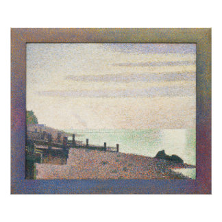 Foto Noite de Honfleur por Georges Seurat
