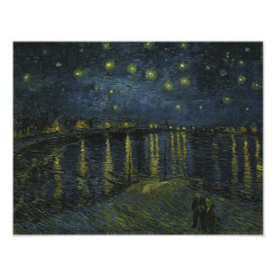 Foto Noite Estrelada sobre o Ródano por Van Gogh