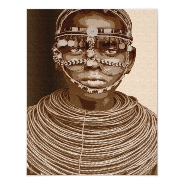 Foto Noiva africana (Frente)