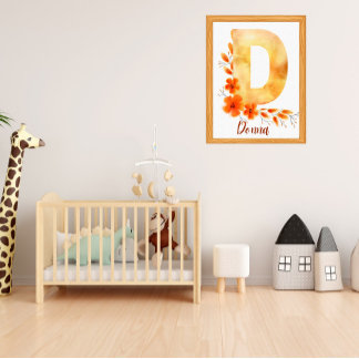 Foto Nome inicial Nome personalizado do decorador de re