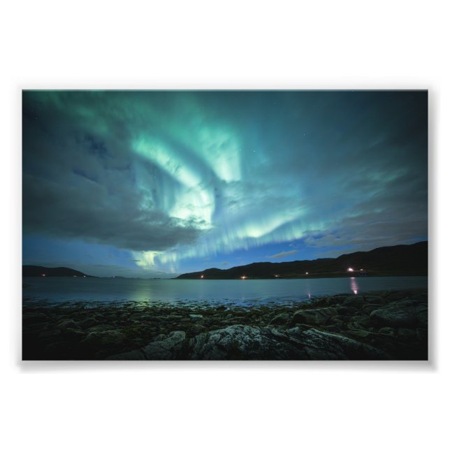 Foto Norte Lights Noruega (Frente)