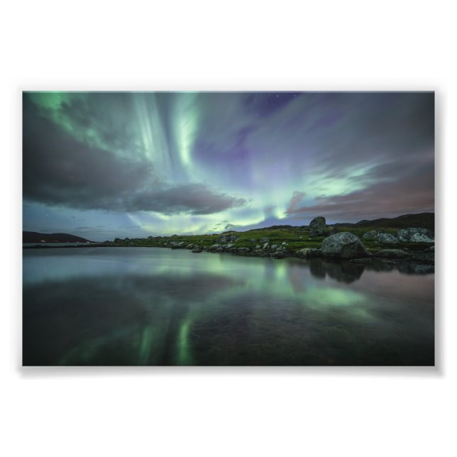 Foto Norte Lights Noruega (Frente)