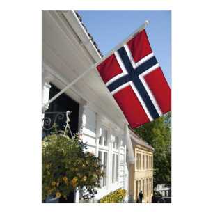 Foto Noruega, Stavanger. Vistas históricas do centro da
