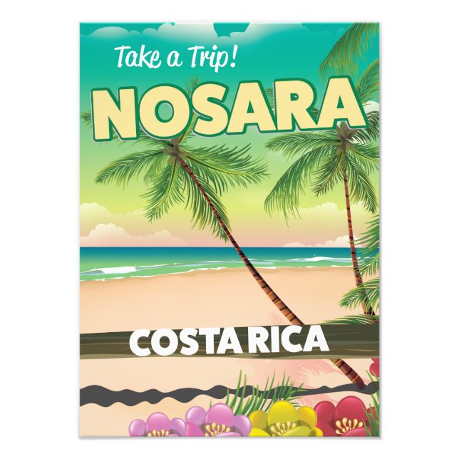 Foto Nosara poster de viagens costa-riquenho (Frente)