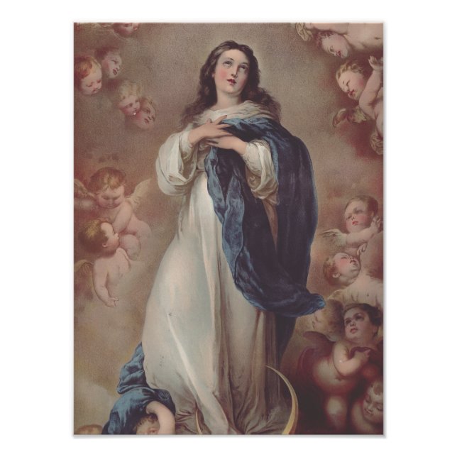 Foto Nossa Senhora da Conceição Imaculada Arte (Frente)