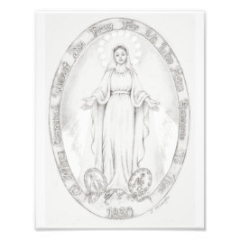Foto "Nossa Senhora da Medalha Miraculosa" Arte Devocio