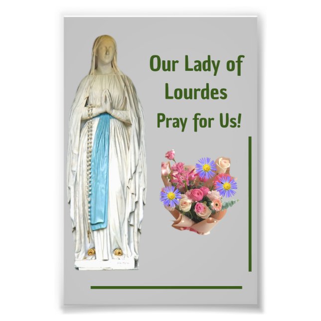 Foto Nossa Senhora de Lourdes (Frente)