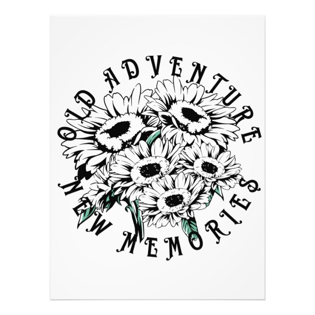 Foto Nova memória Vintage Floral Summer (Frente)