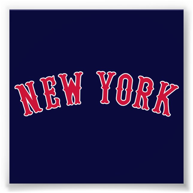 Foto Nova York Versus Rivais de Boston (Frente)