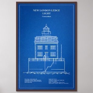 Foto Novo farol de Londres - Connecticut - AD