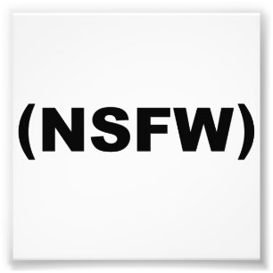 Foto NSFW nao seguro para o trabalho