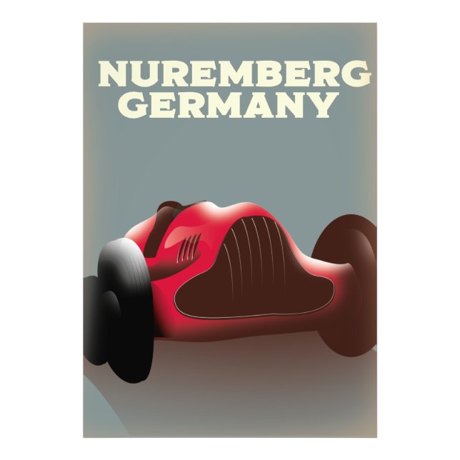 Foto Nuremberg Germany Poster de viagens (Frente)