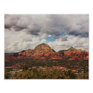 Foto Nuvens à medida que vão para Sedona
