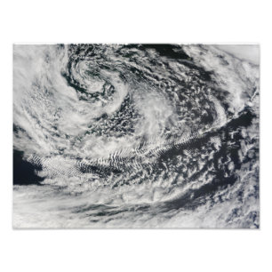 Foto nuvens de onda Navio-onda-dadas forma