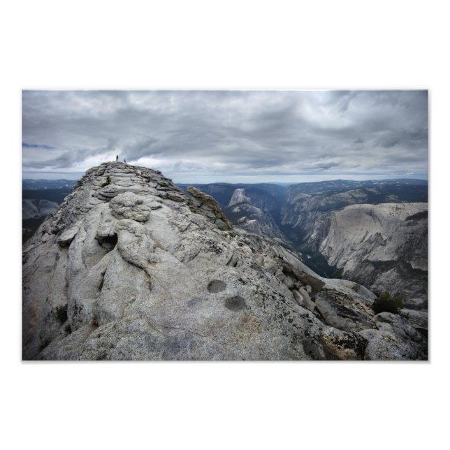 Foto Nuvens Descansam Vista - Yosemite (Frente)