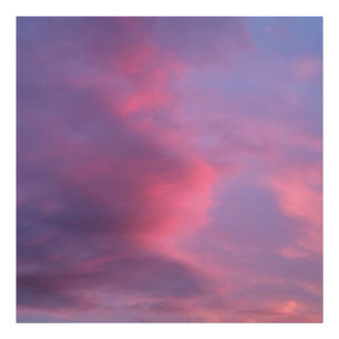 Foto Nuvens Rosa Azul