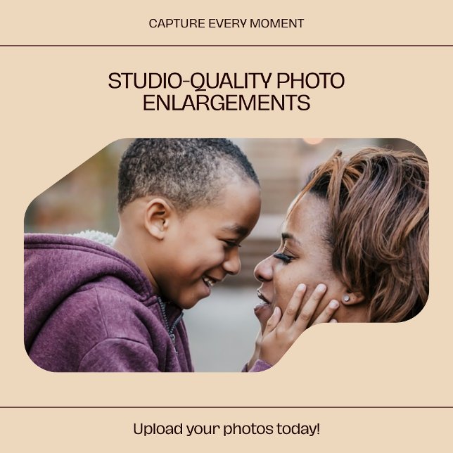 Foto O alargamento "Pixel Perfect" (Magnify your memories, keep the magic.)