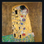 Foto O Beijo de Gustav Klimt<br><div class="desc">O Beijo de Gustav Klimt O Beijo é uma pintura de óleo na canvas com folhas de ouro, prata e platina adicionadas pelo pintor simbolista austríaco Gustav Klimt. Ela foi pintada em algum ponto em 1907 e 1908, no auge do que os estudiosos chamam de "Período Ouro". Apresentando tonalidades de...</div>